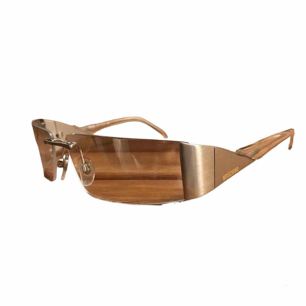 Vintage Moschino M3191 Silver sunglasses